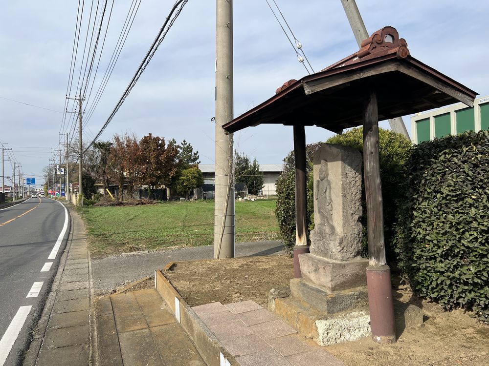 青面金剛像庚申塔｜茨城県五霞町江川
