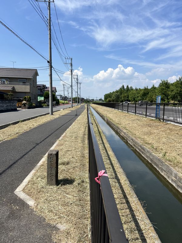 道標石塔｜松伏町大川戸