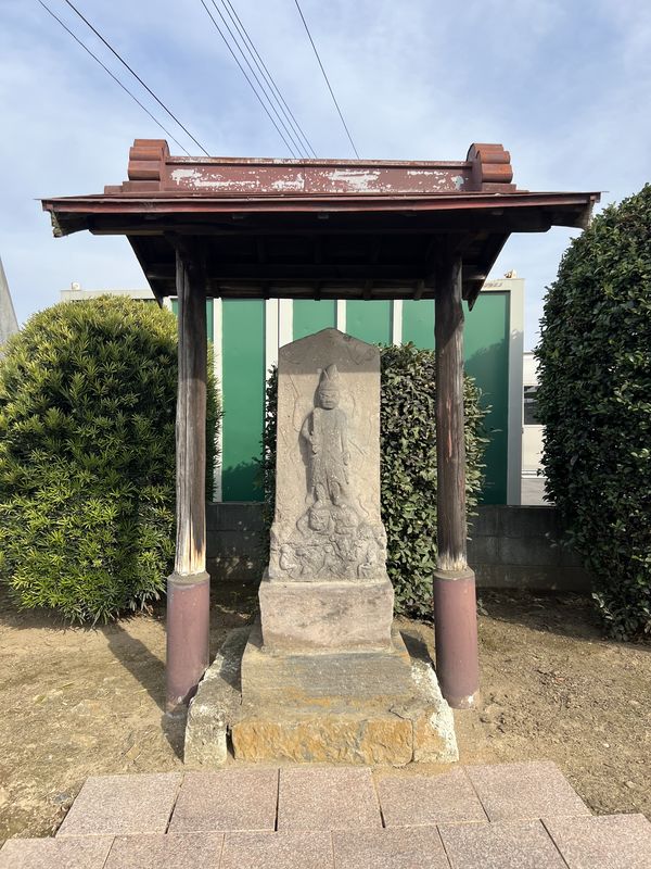 青面金剛像庚申塔｜茨城県五霞町江川